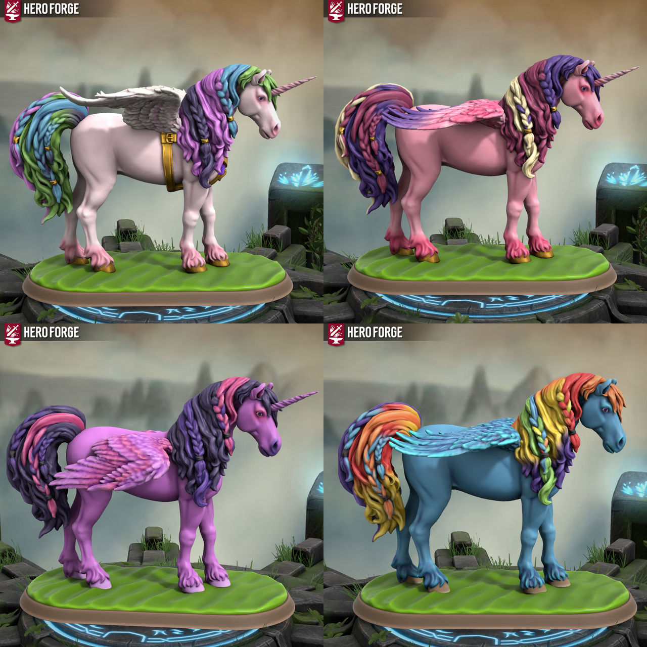 MLP inspired Alicorns (mostly)