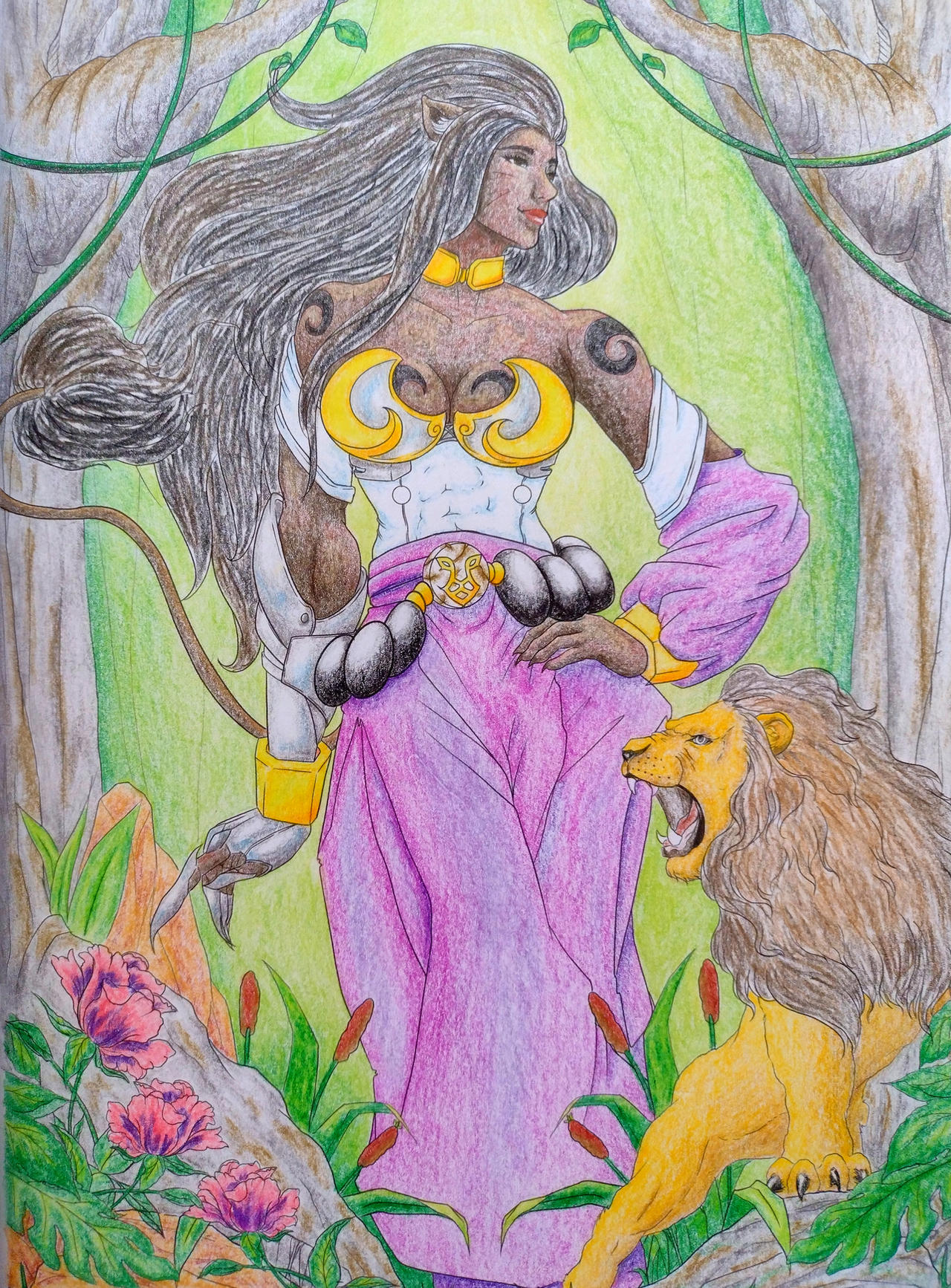Lion girl