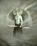 archangel uriel - angel of repentance by enkrat