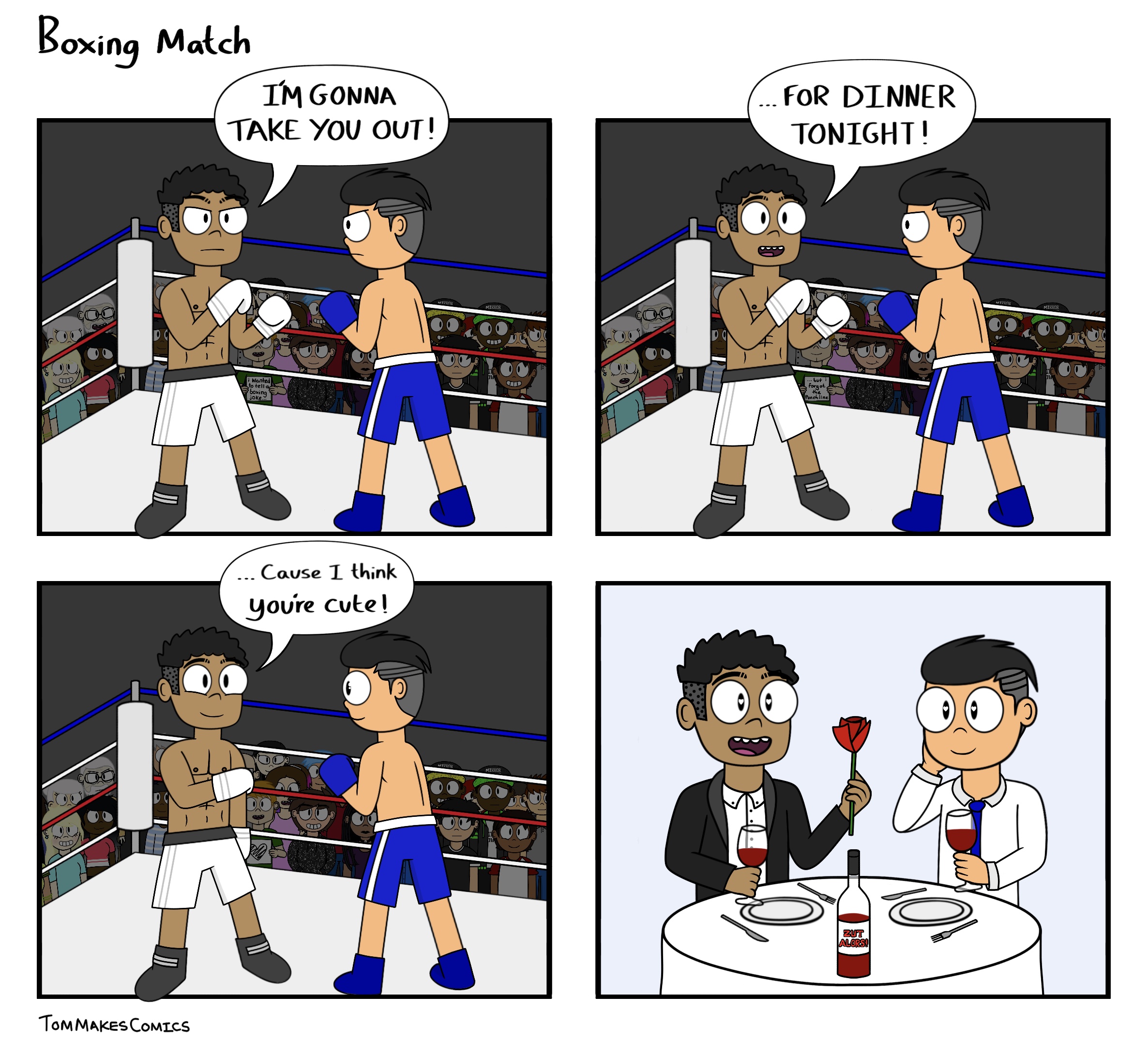 Boxing Comic 10. Boxing Match by TomMakesComics on DeviantArt