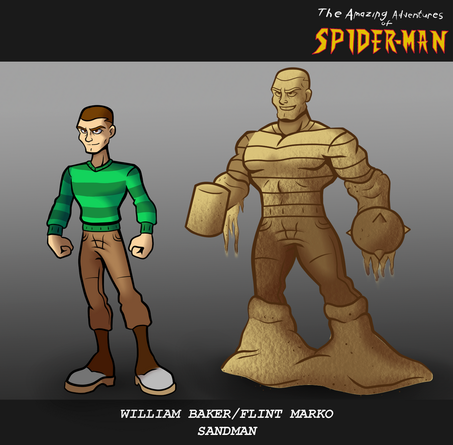 The Amazing Adventures of Spider-man: Sandman by TheOmegas2 on DeviantArt