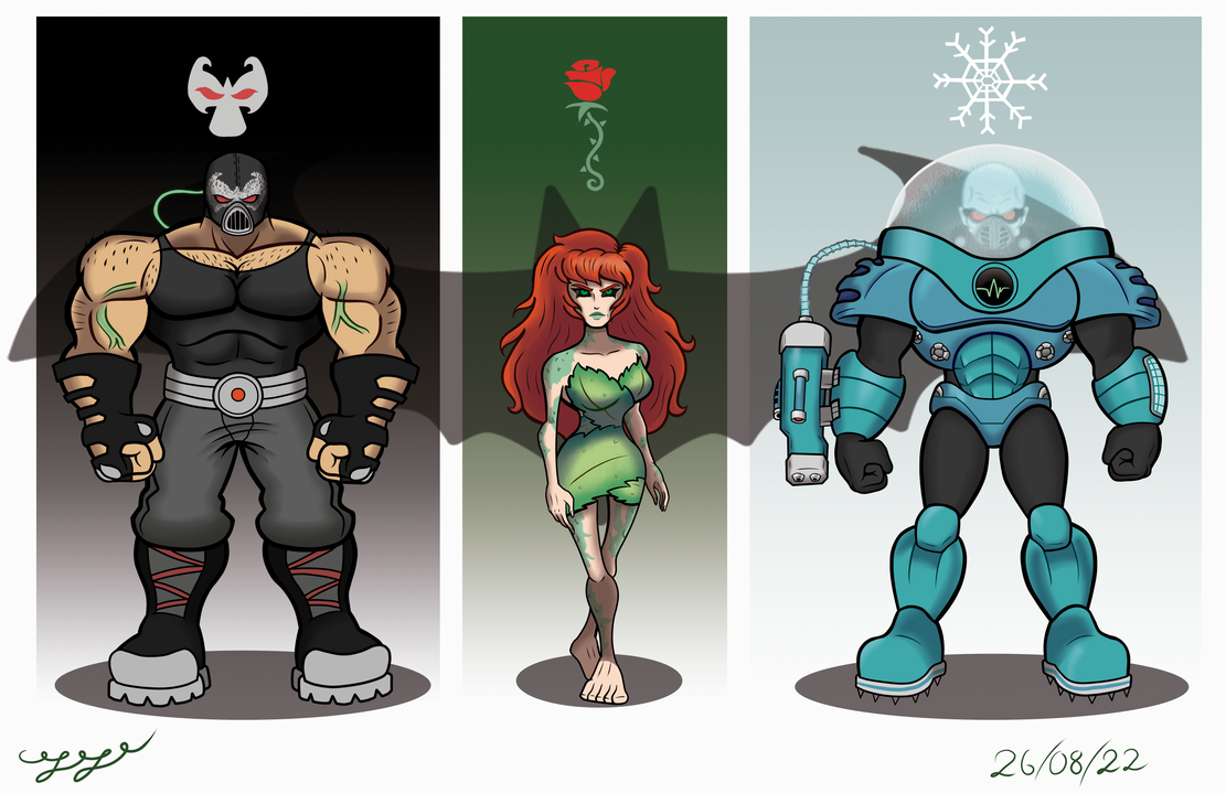 Rouges Workout Comic Batman's Rogues Gallery Part 3. by TheOmegas2 on DeviantArt