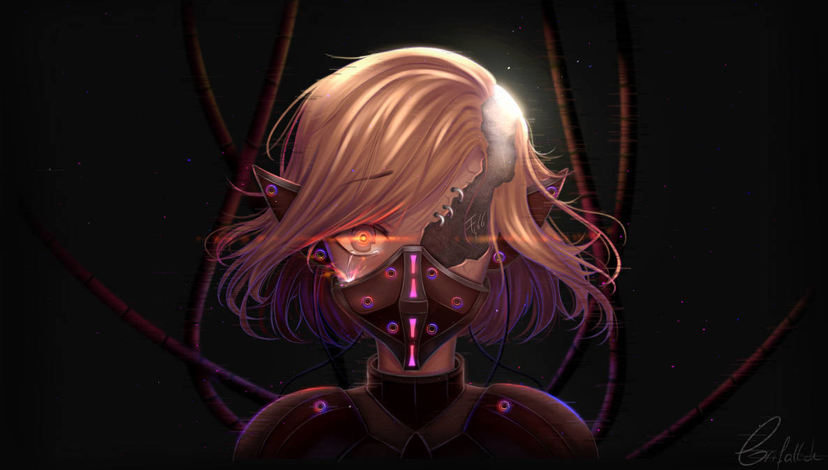 Crying Robot by Grifallde on DeviantArt