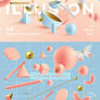 Illusion  3D Geometric Objects