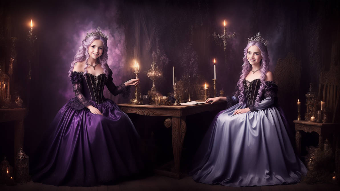 Two Princess' 2 by Gwenni-Fraisse on DeviantArt