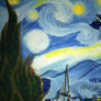 Doctor Who: TARDIS Starry Night (Van Gogh Style)