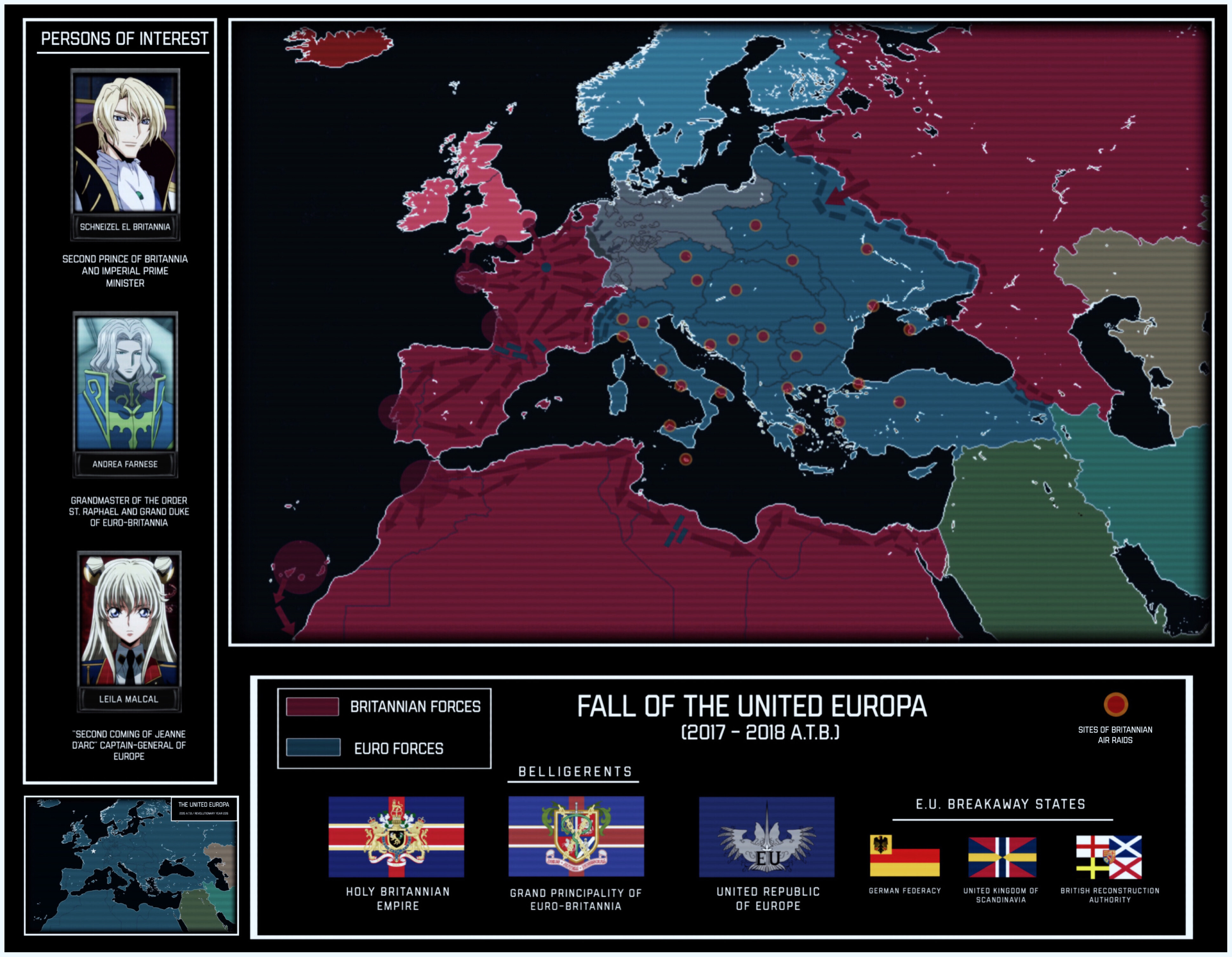 Code Geass Wiki - Mankind's history is war. Peace is an