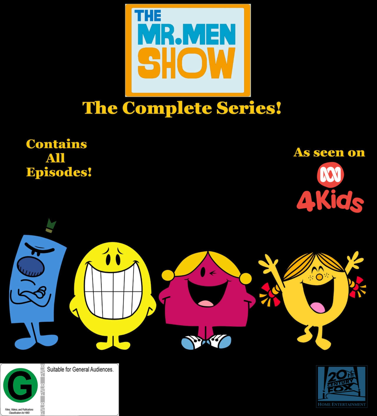 The Mr Men Show: The Complete Series! NZ DVD Cover by ...