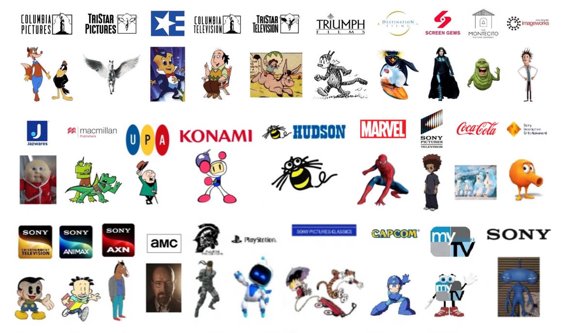 Sony Pictures Entertainment Mascots (My AU) by JohnGamble2009Return on ...