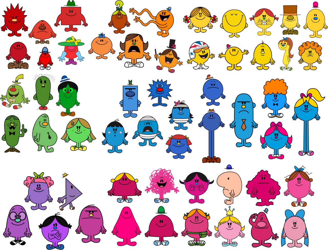 The Mr Men And Little Miss Show Characters By JohnGamble2009Return On the-mr-men-and-little-miss-show-characters-by-johngamble2009return-on