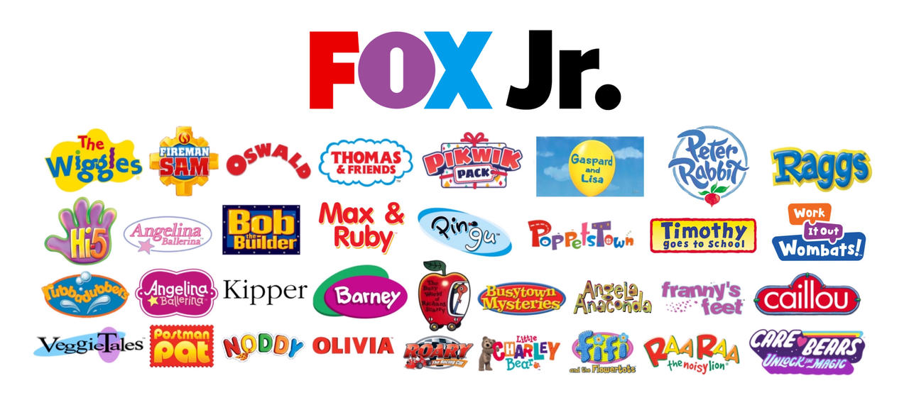 Fox Jr Current Lineup By JohnGamble2009Return On DeviantArt fox-jr-current-lineup-by-johngamble2009return-on-deviantart
