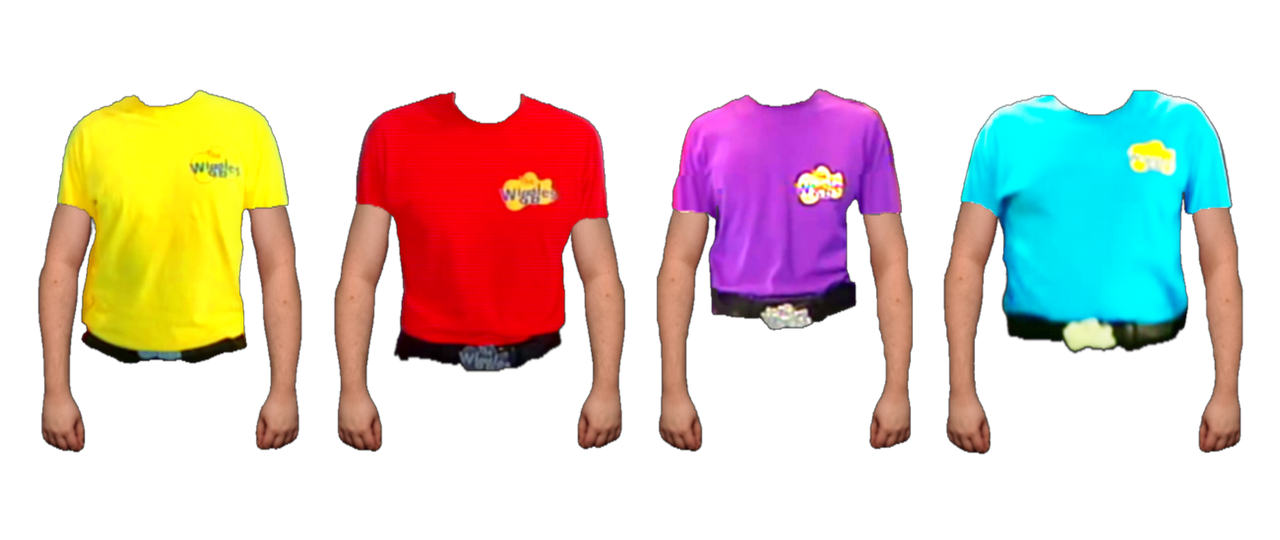 Cartoon Skivvy The Wiggles Skivvies (Short Sleeve) (1997-2001) by JohnGamble2009Return ...