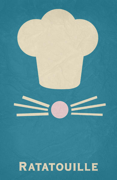 Ratatouille - Minimalist Poster by miserym on DeviantArt