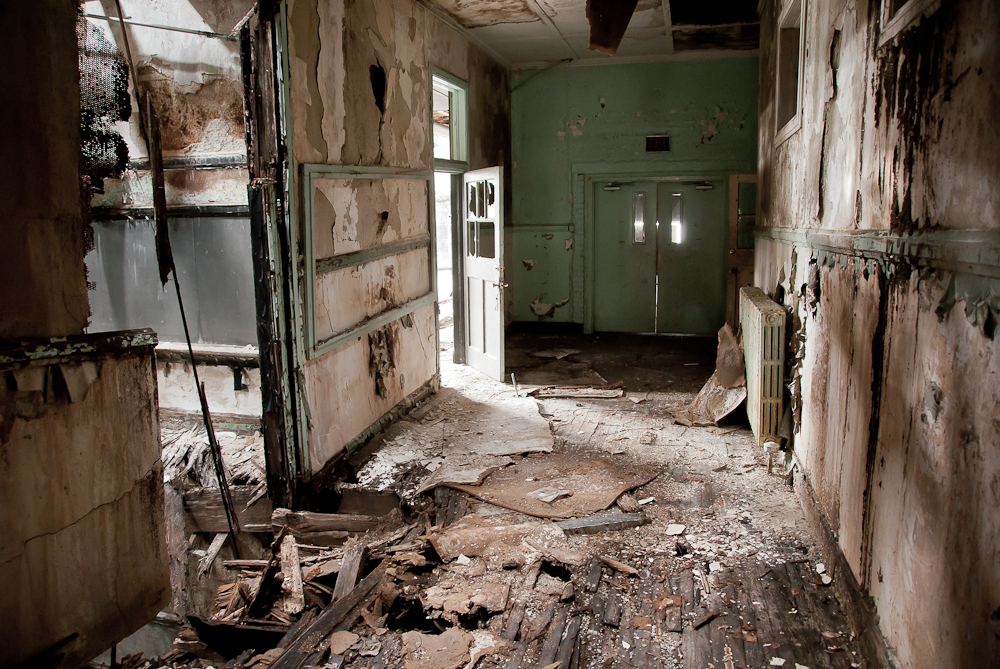 Abandoned Augusta School by explicitly Abandoned Augusta School by explicitly