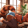 Autumn Cafe Afternoon