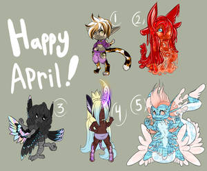 Happy April - Mystery Adopts Revealed!