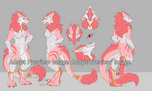 Coral Pink Sergal - kittylove2121