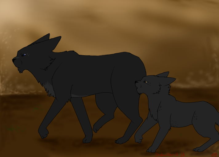 Father and Son~ Crowfeather and Breezepelt