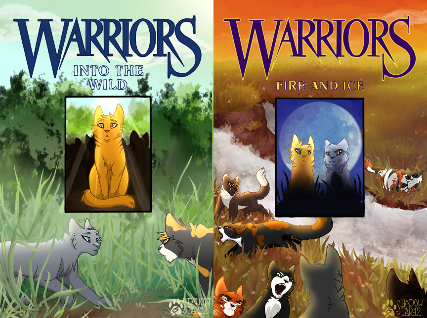 Redrawn Warriors Covers TNP 1-2 by shadowily on DeviantArt