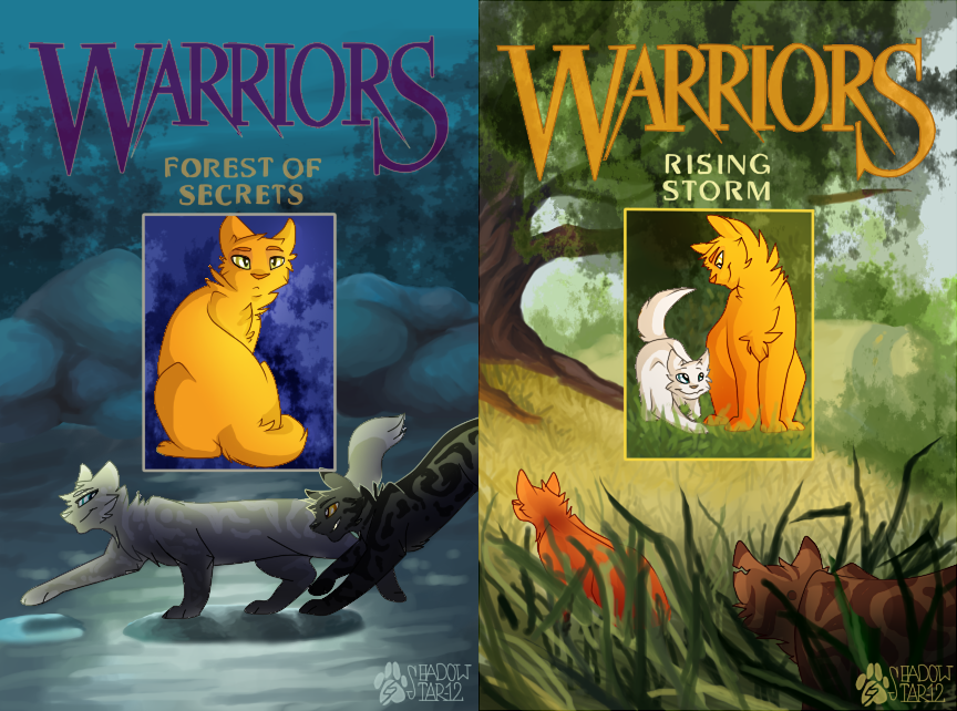 Redrawn Warriors Covers 3-4