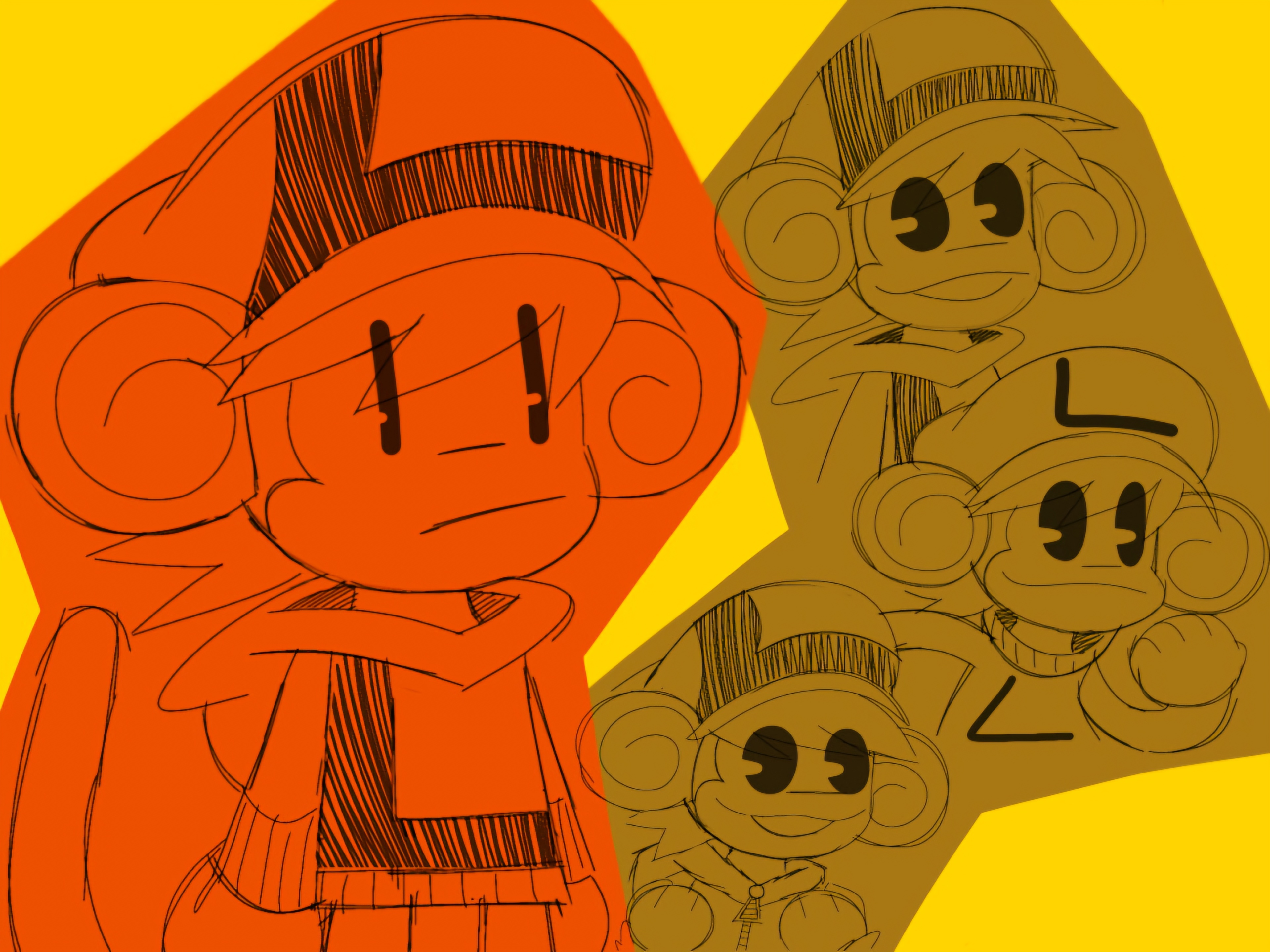 Monkeys Cartoon Deviantart The Monkeys by SuperLogan905 on DeviantArt
