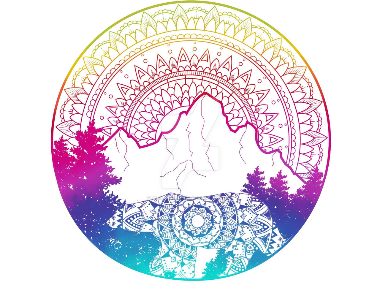 Polar rainbow by webbspinner3 on DeviantArt