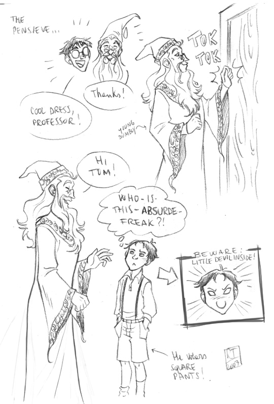 Albus meets Tom_HBP