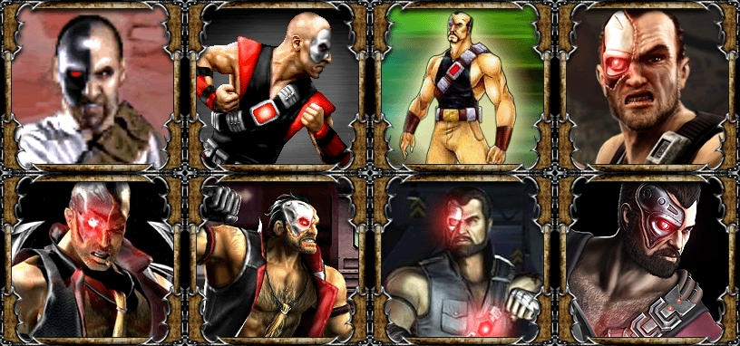 Evolution of Kano in Mortal Kombat