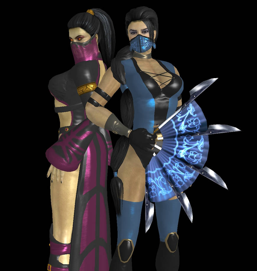 Kitana Y Mileena By TheShakifanN16 On DeviantArt kitana-y-mileena-by-theshakifann16-on-deviantart
