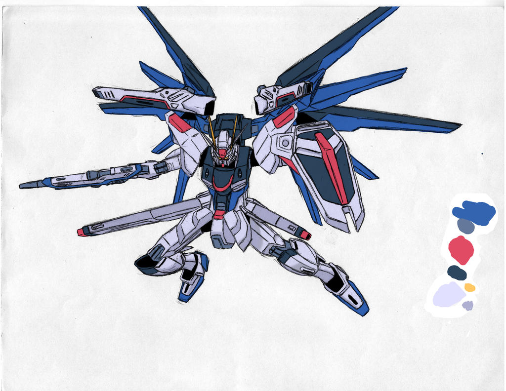 Freedom Gundam WIP3