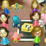 Mii Girls with their Pokemon