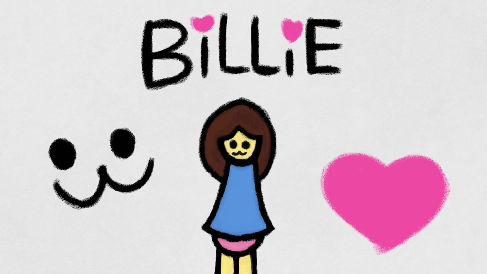 Art Academy sketchpad pictures: Billie