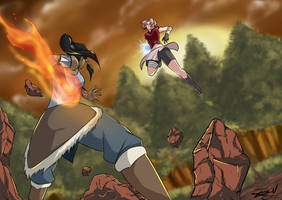 Korra Vs Sakura