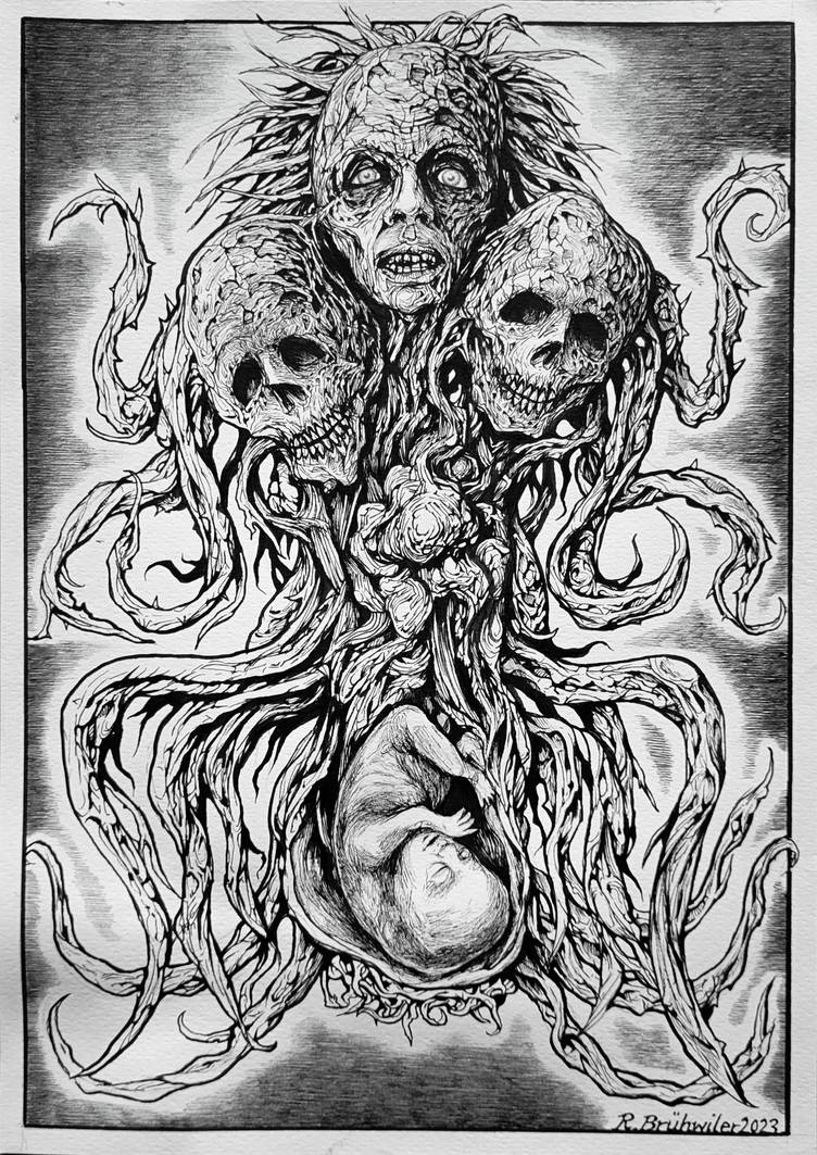 Grotesque Human Fear by RolfDBruehwiler on DeviantArt