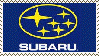 Subaru stamp