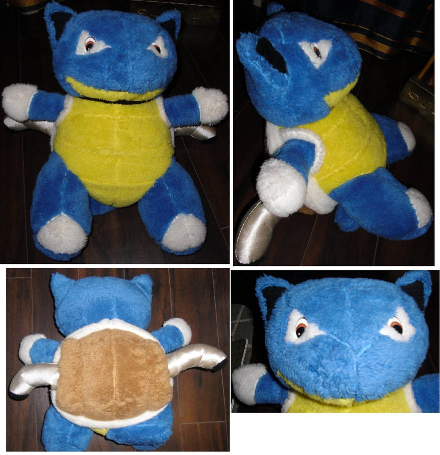 Plushie Blastoise by TamerOfAstamon on DeviantArt