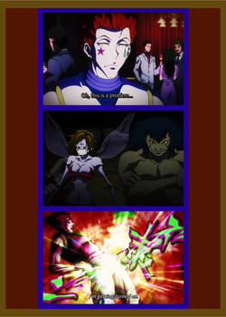 MOSQUITO Excites HISOKA (Hunter X Hunter)