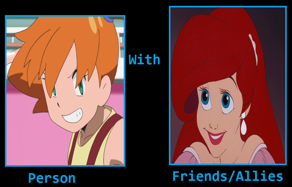 Misty becomes friends with Ariel by FireMufasa417 on DeviantArt