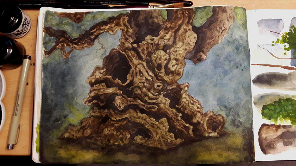 Fantasy Tree by ExLibrisInterInta on DeviantArt