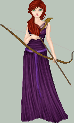 Artemis in Purple