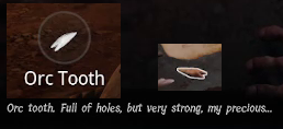 Orc Tooth