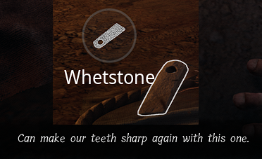 Can make our teeth sharp again with this one.