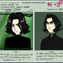 Character Development Meme: Snape