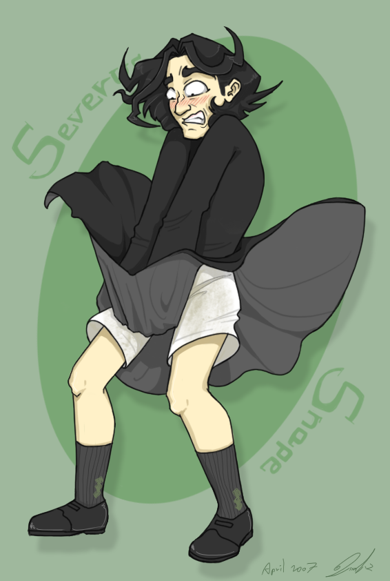 Severus Snape- Monroe style