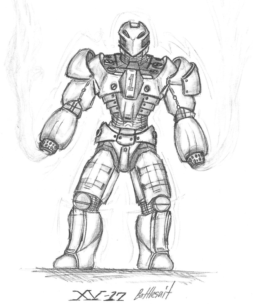 How To Draw A Cool Robot