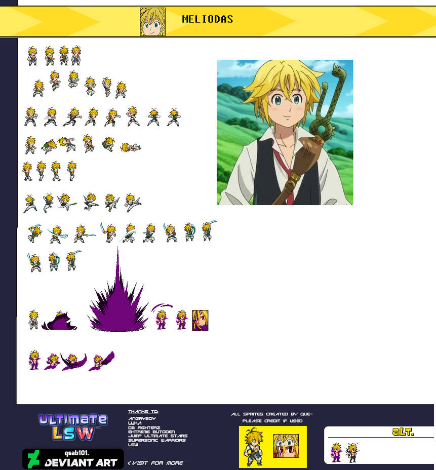 Ulsw2 Meliodas ULSW2 by Fallanimation on DeviantArt