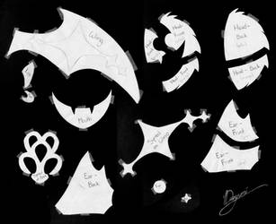 Kingdom Hearts Komory Bat Plush Patterns