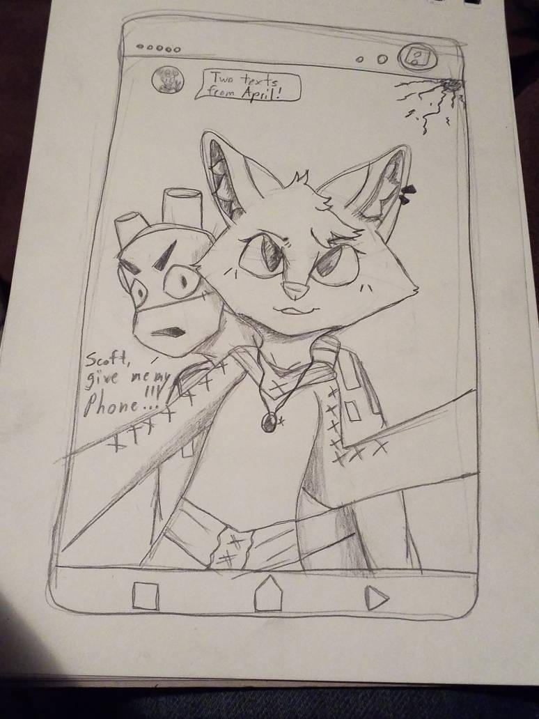Scoft Stealing Donnies Phone by Scoft120 on DeviantArt