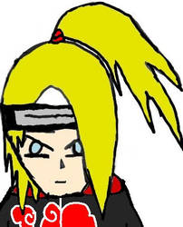 deidara - concentration