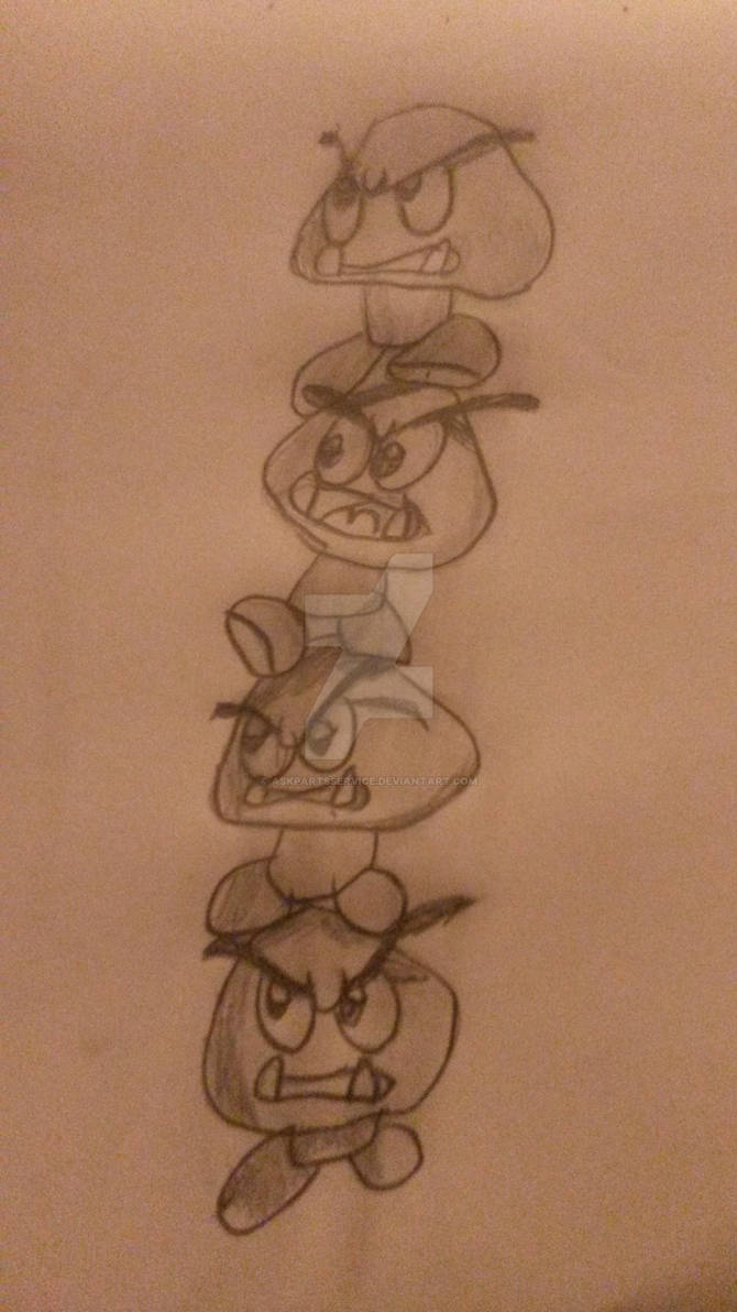 Goomba Stack by AskPartsService on DeviantArt